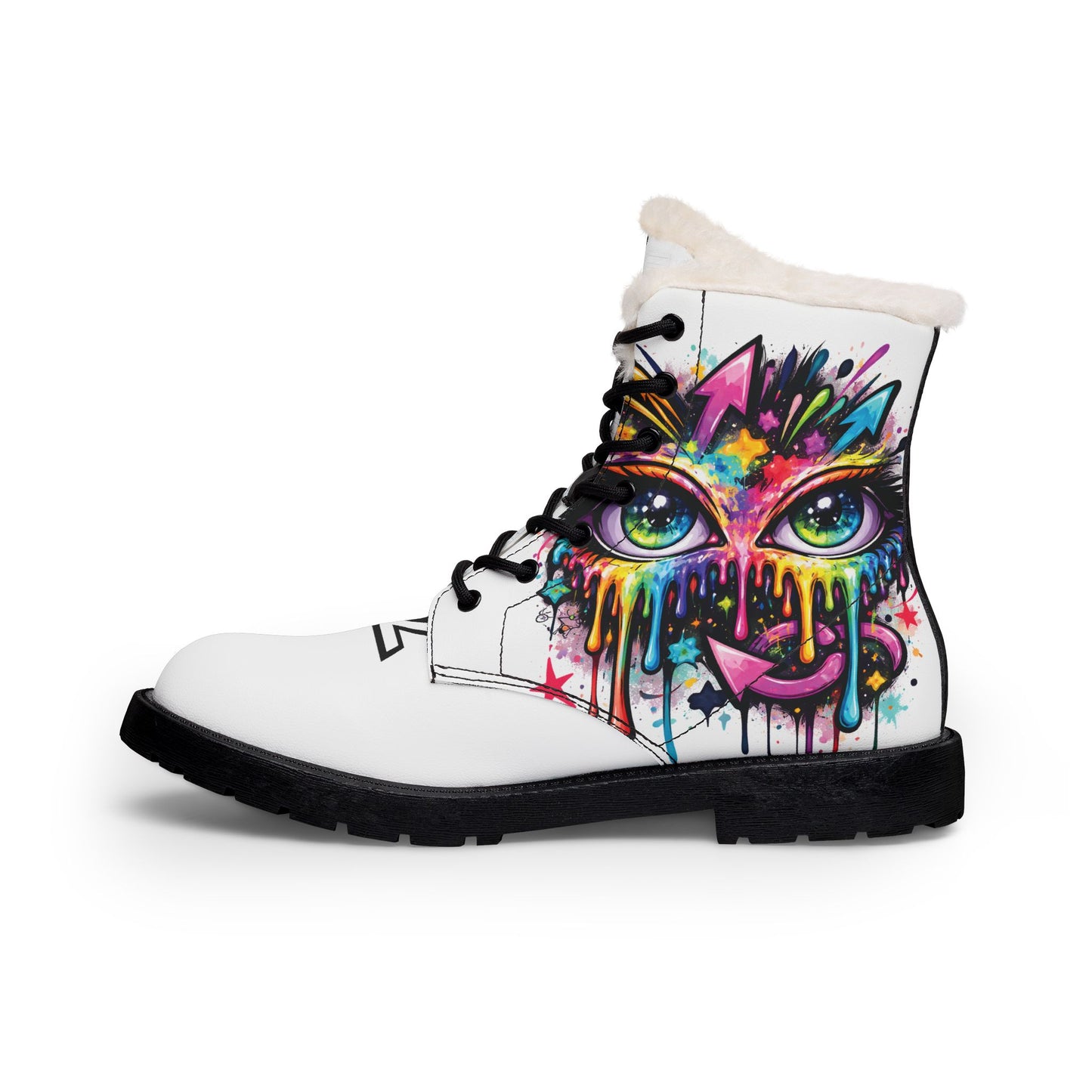 AZ Drip Cat Leather Winter Boots