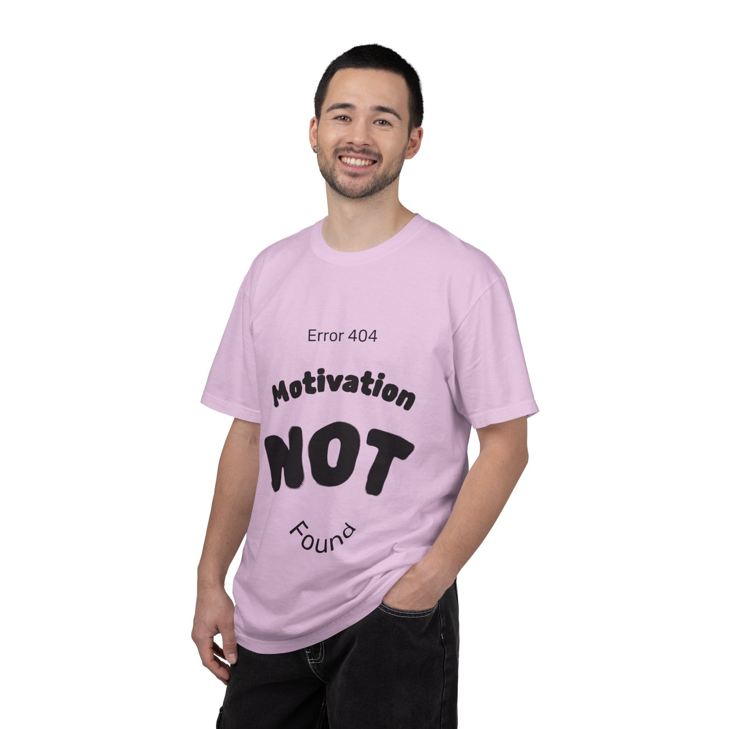 AZ Error 404 Tee — Motivation Not Found