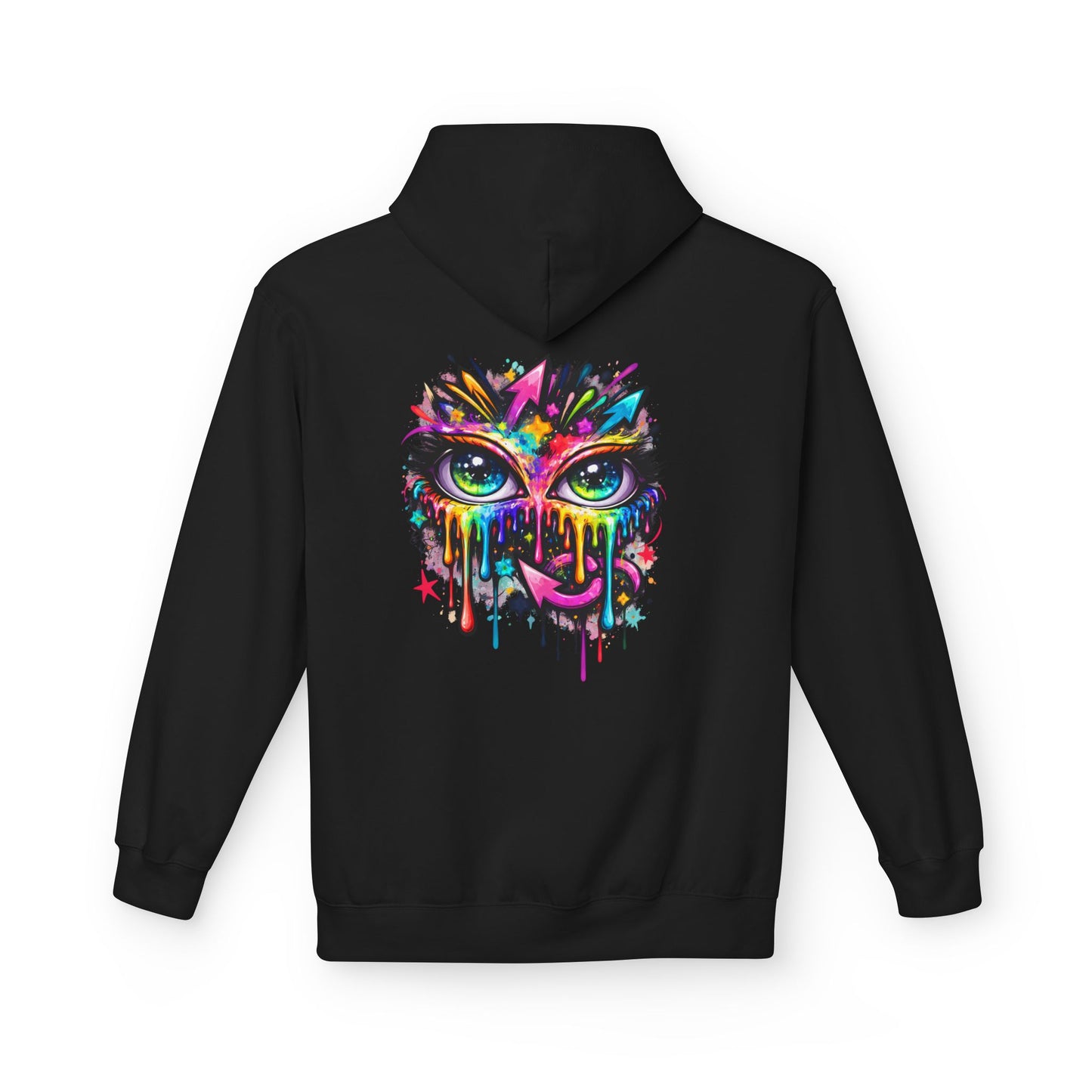 AZ Drip Cat Graphic Hoodie