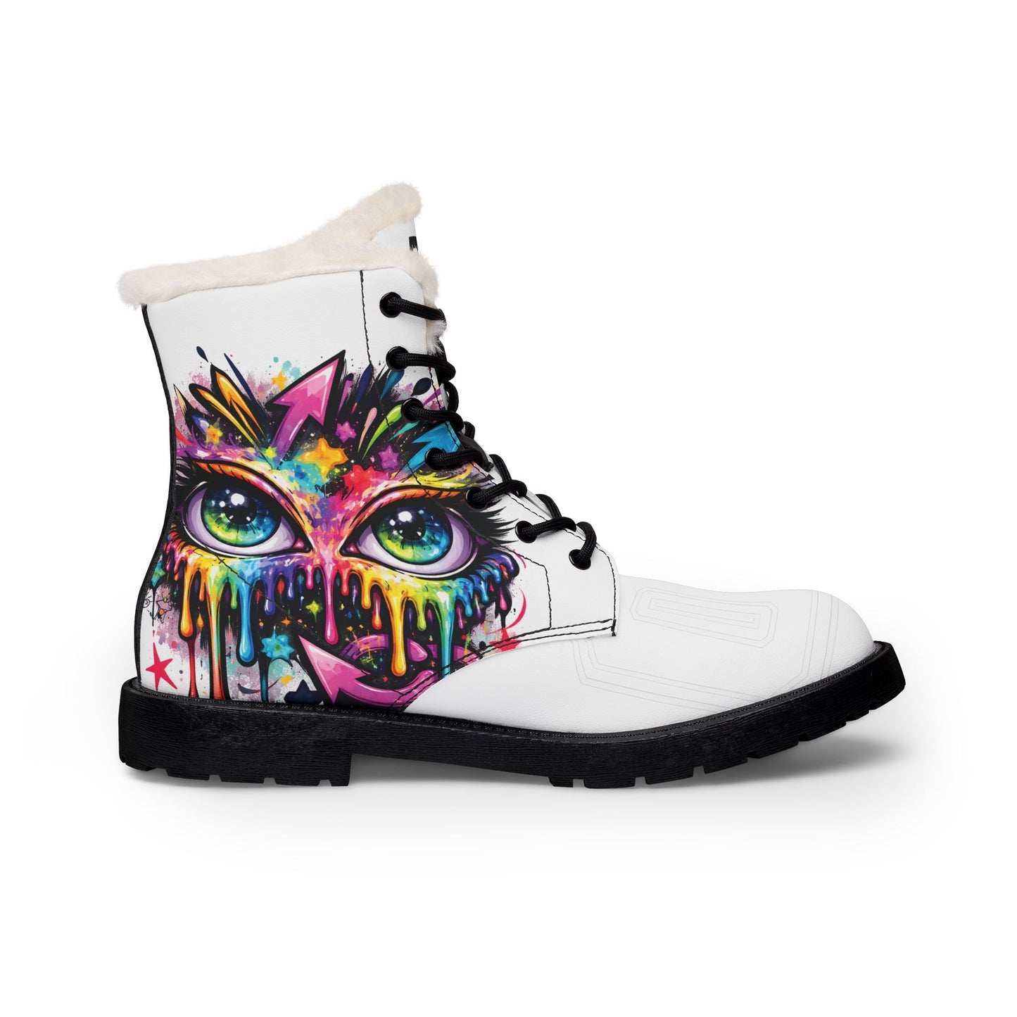 AZ Drip Cat Leather Winter Boots