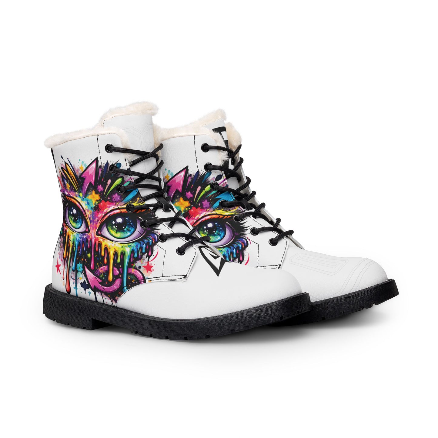 AZ Drip Cat Leather Winter Boots