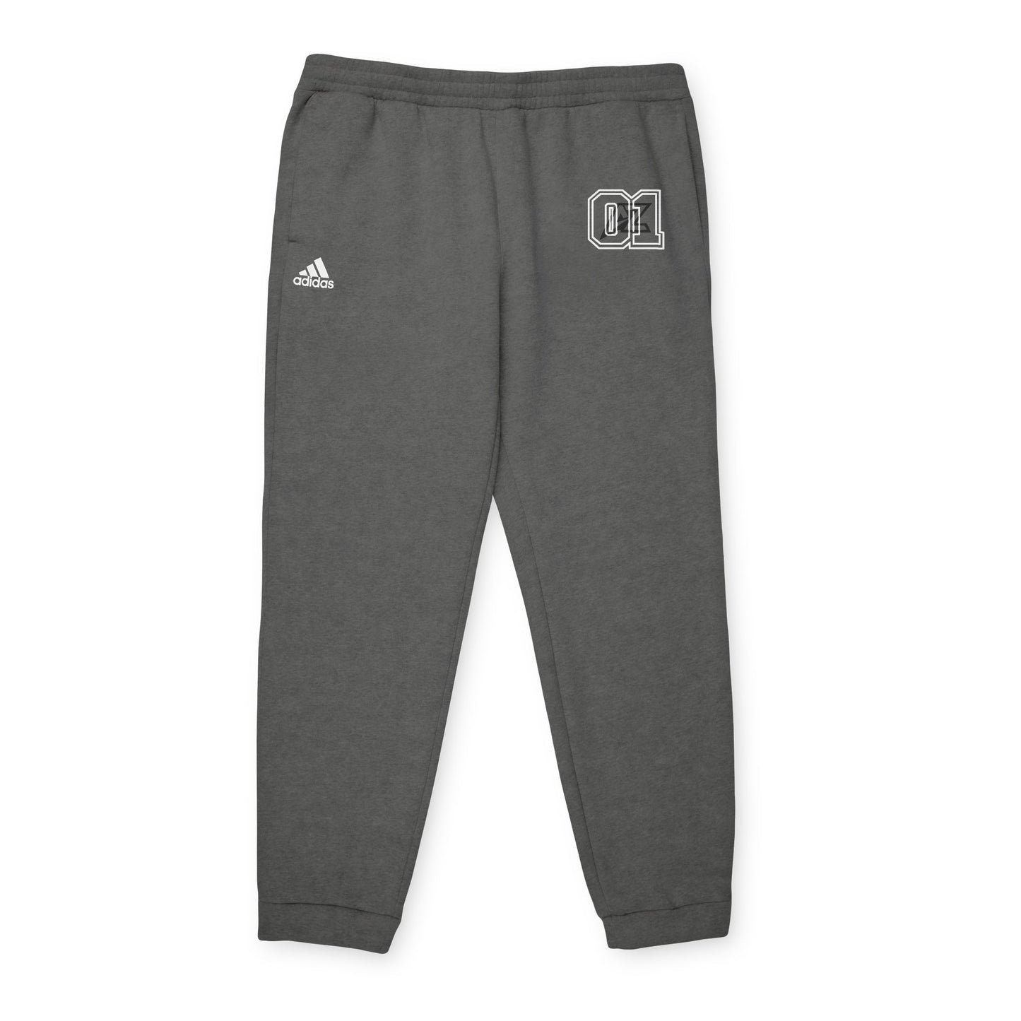 Adidas Fleece Joggers with AZ Logo – Lightweight Athletic Sweatpants