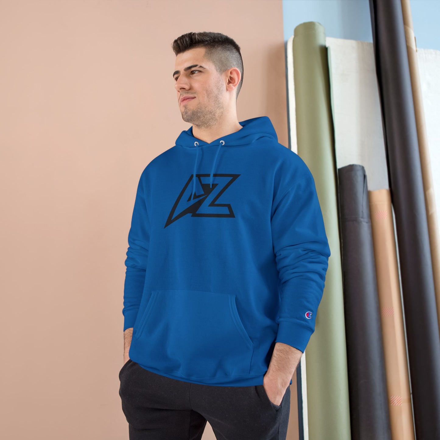 Champion Hoodie with AZ Logo