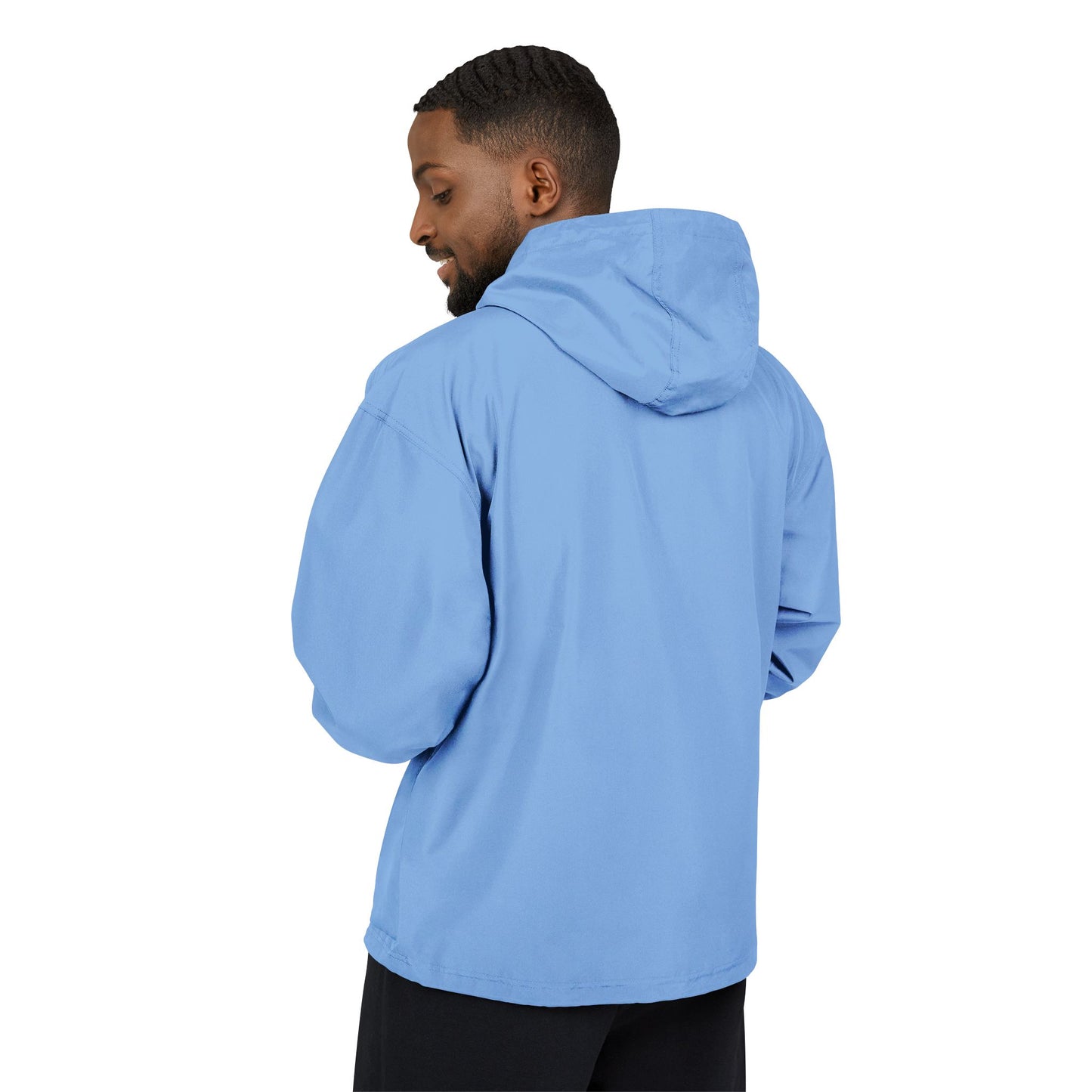 Champion Packable Anorak Jacket with AZ 01 Logo – Lightweight Hooded Windbreaker