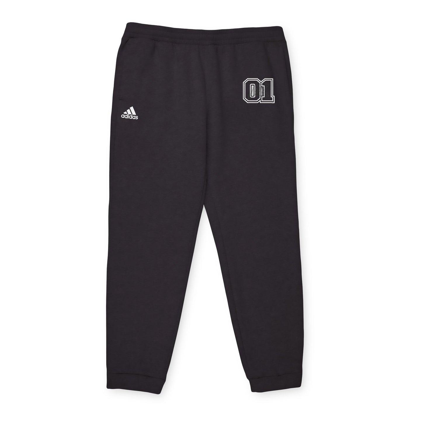 Adidas Fleece Joggers with AZ Logo – Lightweight Athletic Sweatpants