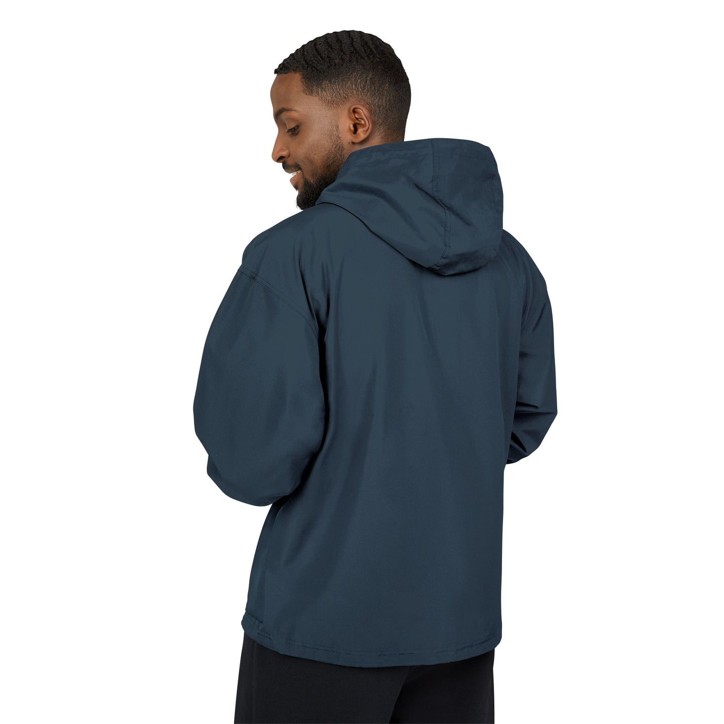Champion Packable Anorak Jacket with AZ 01 Logo – Lightweight Hooded Windbreaker