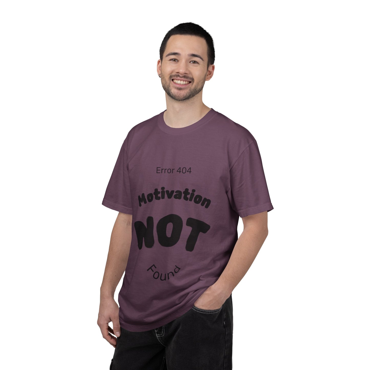 AZ Error 404 Tee — Motivation Not Found