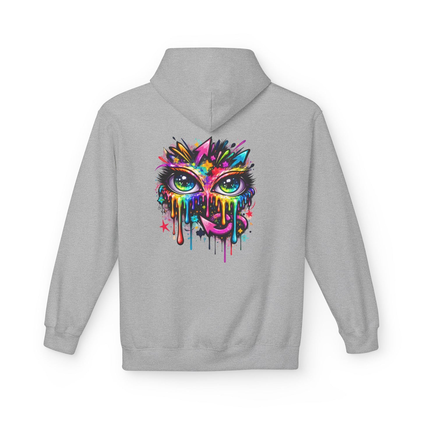 AZ Drip Cat Graphic Hoodie