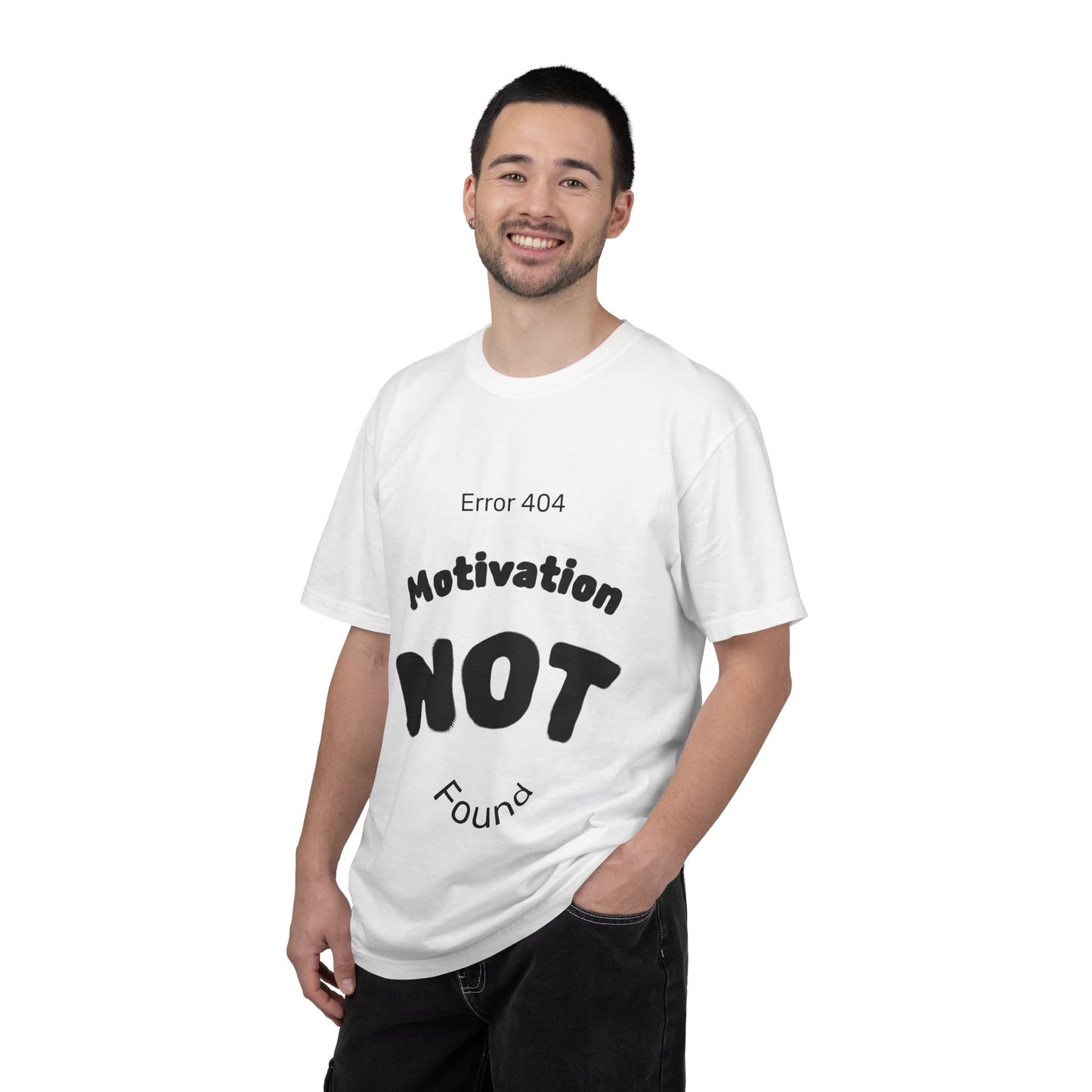 AZ Error 404 Tee — Motivation Not Found