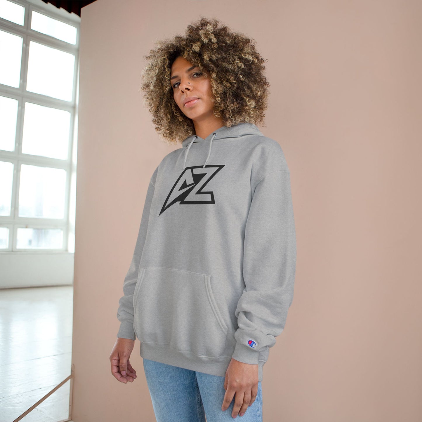 Champion Hoodie with AZ Logo