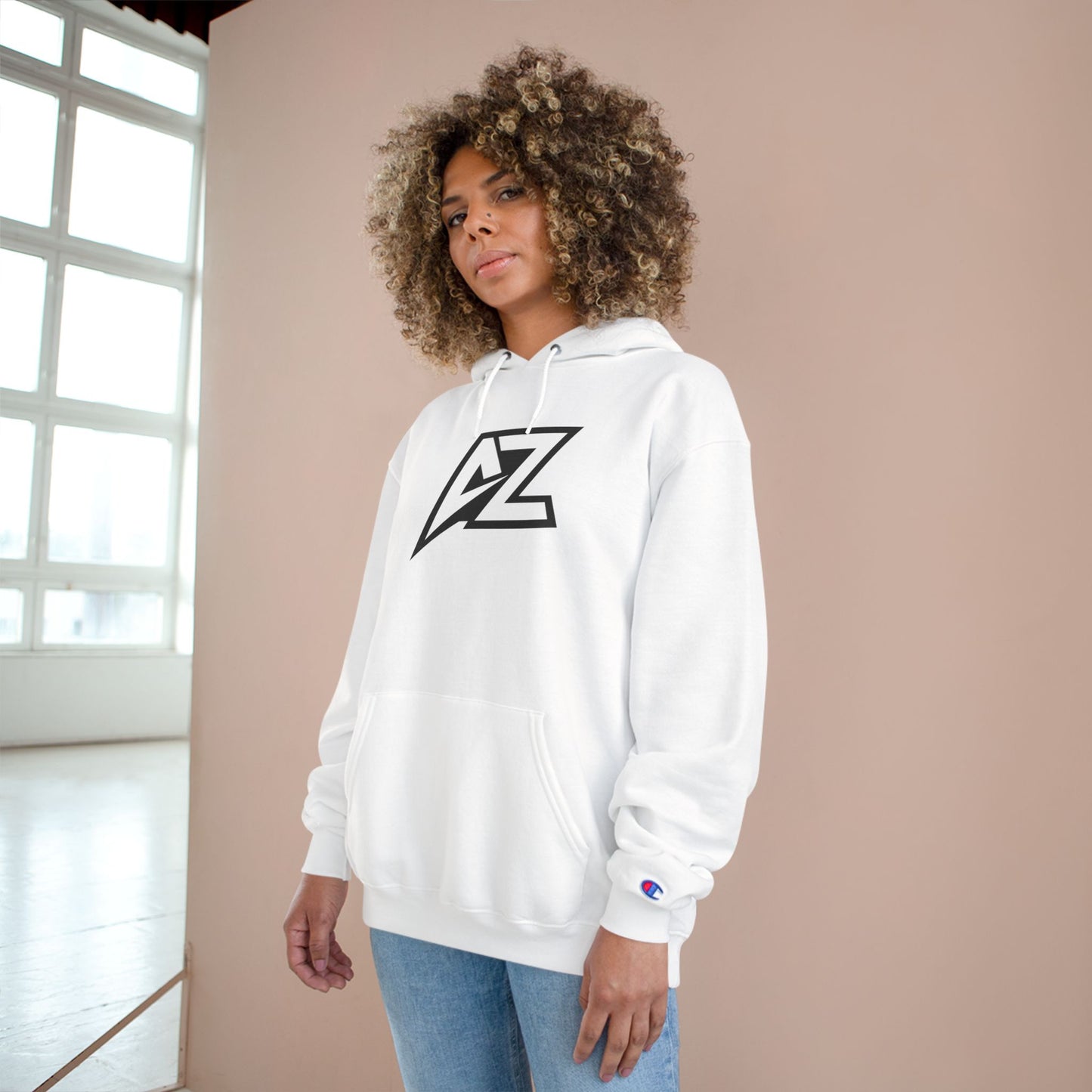Champion Hoodie with AZ Logo