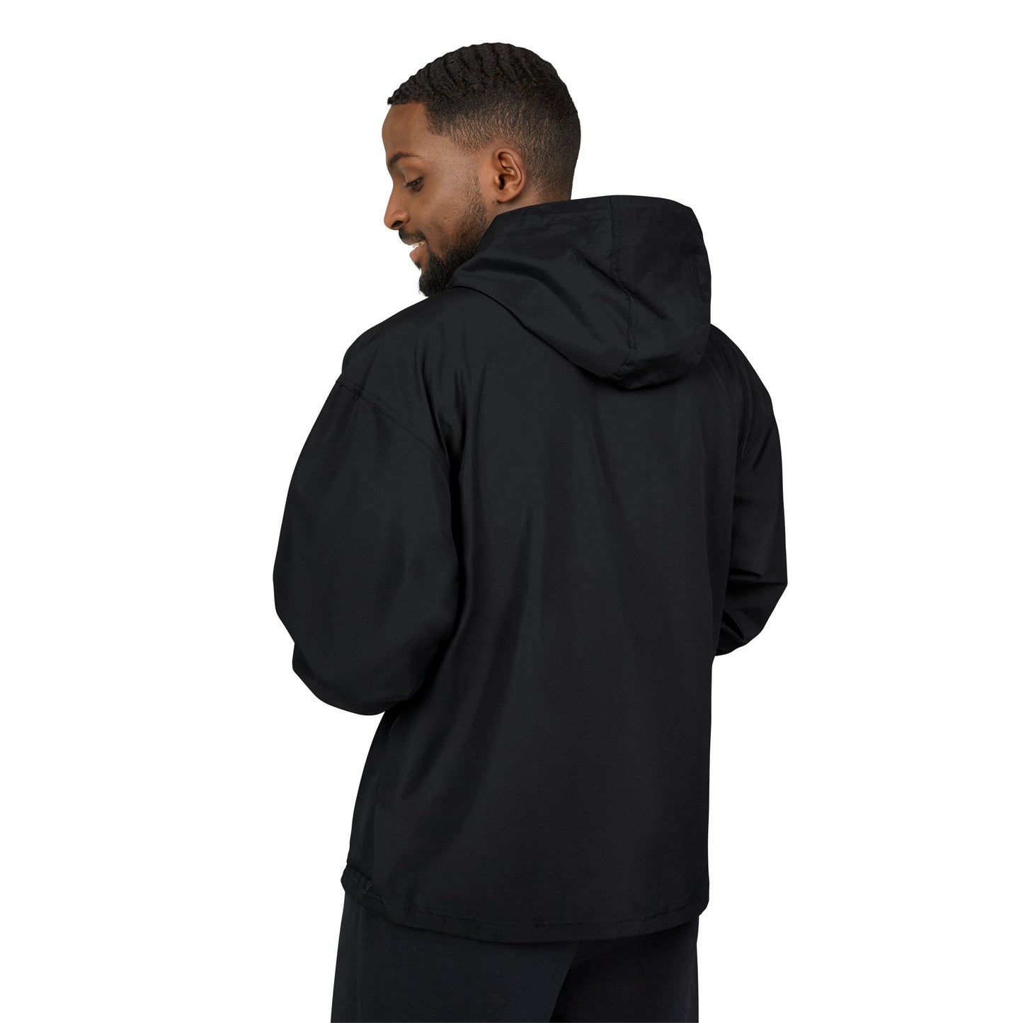 Champion Packable Anorak Jacket with AZ 01 Logo – Lightweight Hooded Windbreaker