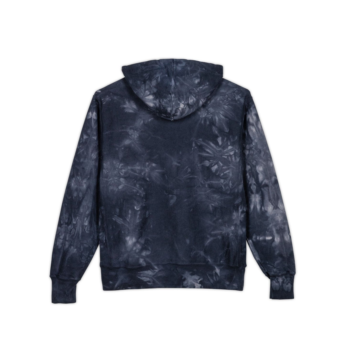 Champion Tie-Dye Hoodie with AZ Embroidery – Dark Swirl Edition