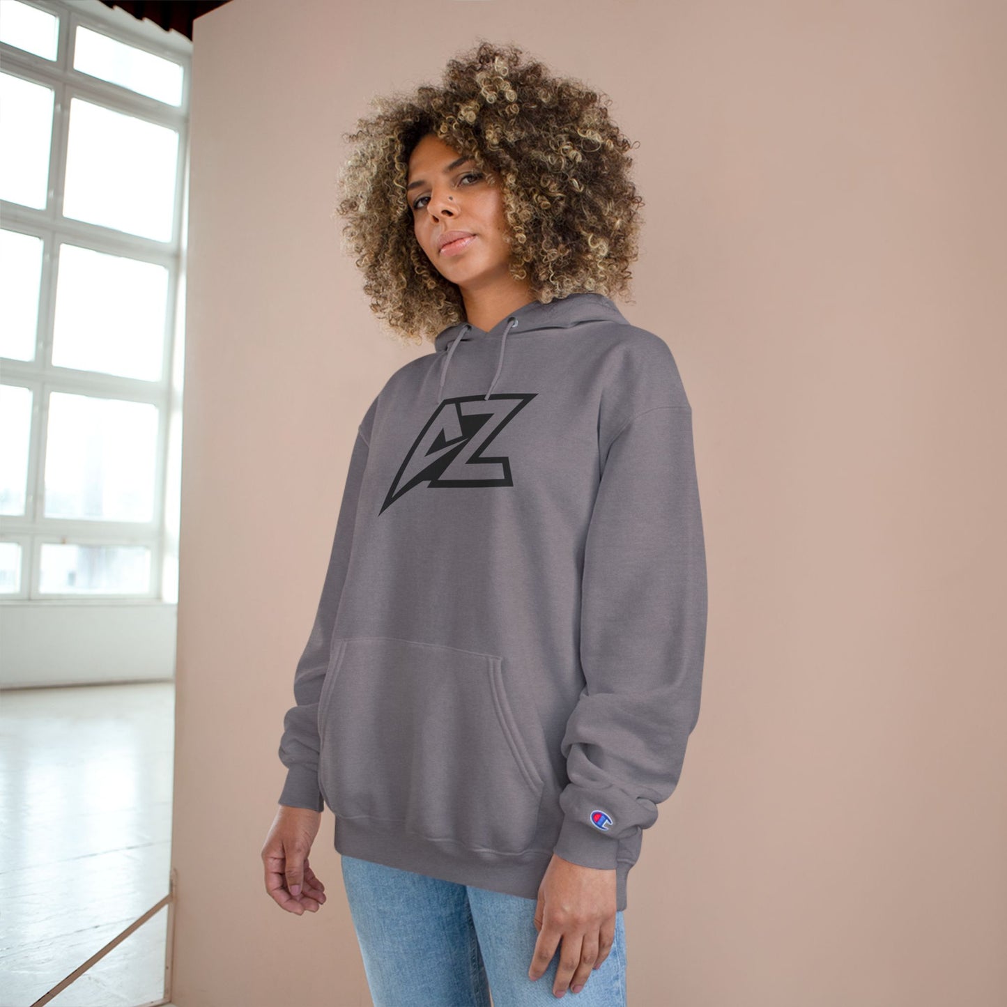 Champion Hoodie with AZ Logo