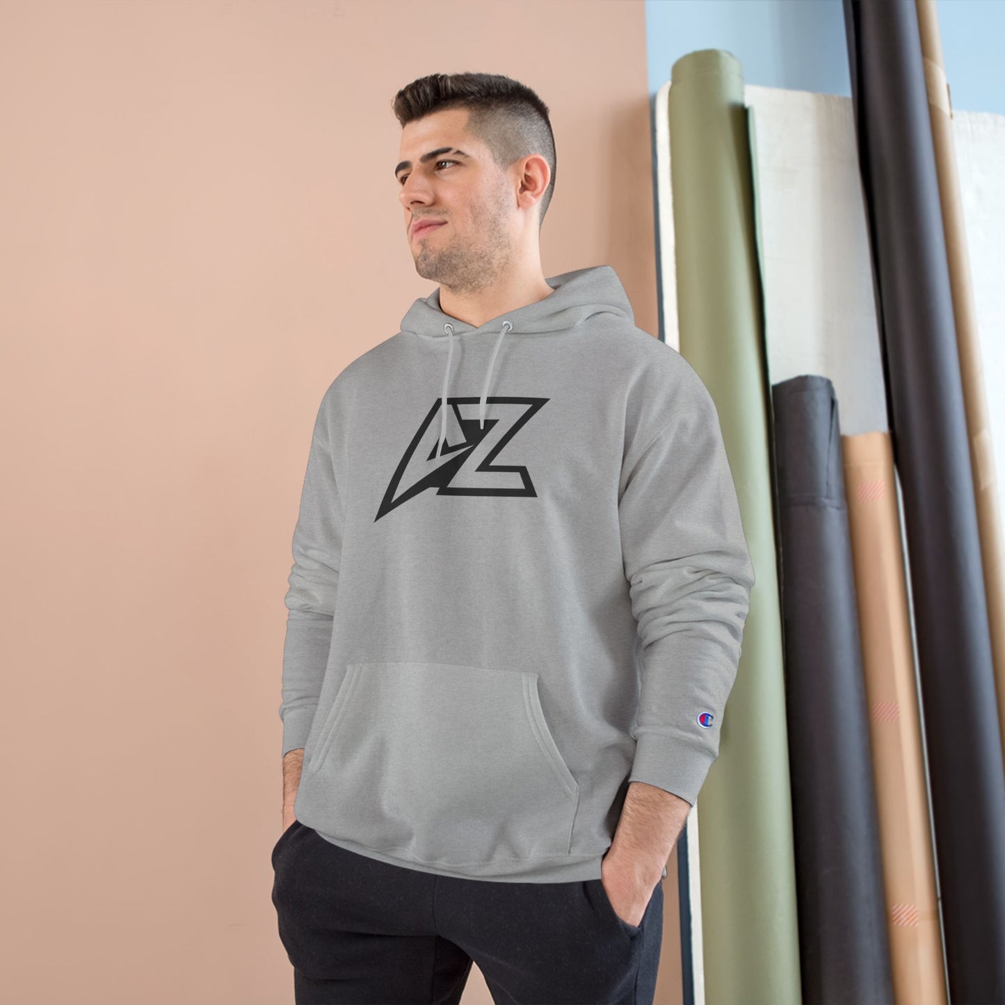 Champion Hoodie with AZ Logo