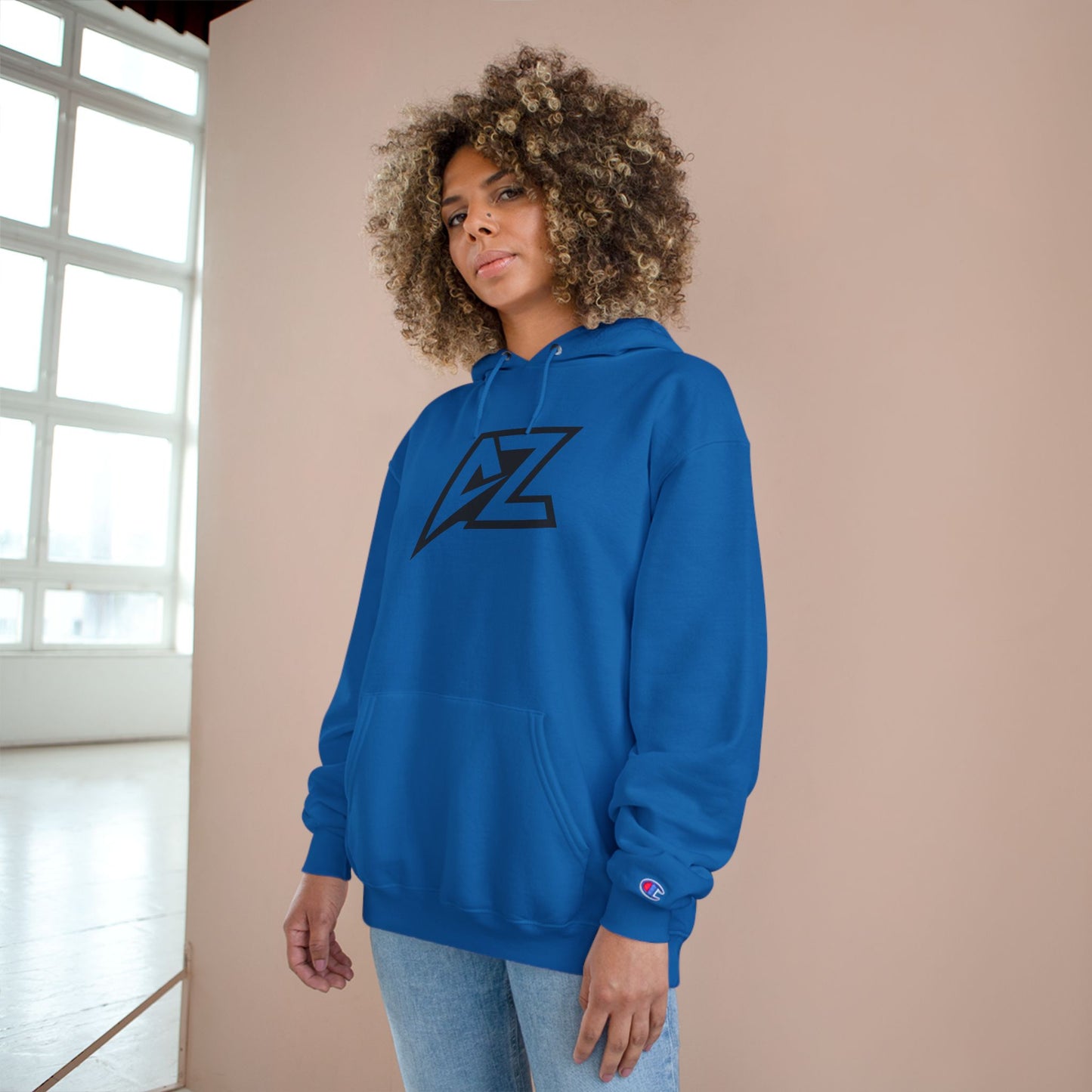 Champion Hoodie with AZ Logo