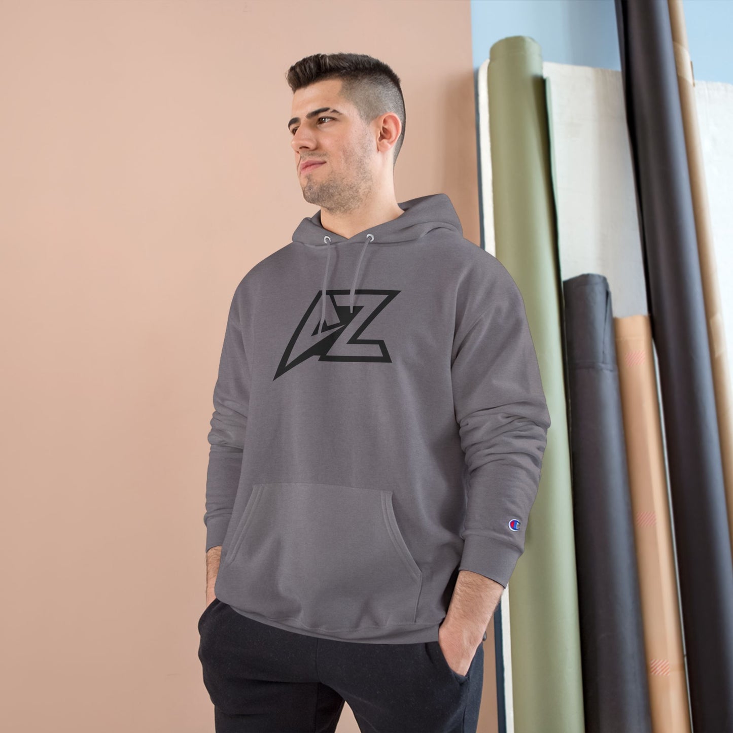 Champion Hoodie with AZ Logo